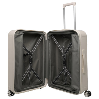 Travelite Panello - 4 - Rollen - Trolley 65 cm M erw. (ivory) - Markenkoffer