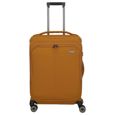 Travelite Priima - 4 - Rollen - Trolley M 68 cm (curry) - Markenkoffer