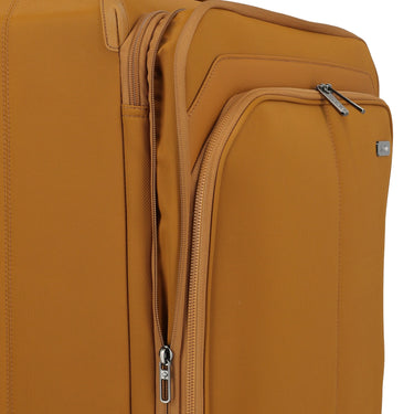 Travelite Priima - 4 - Rollen - Trolley M 68 cm (curry) - Markenkoffer