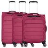Travelite Skaii Set de trolley con 4 ruedas 3 pzas. S/M erw./L erw. (abendrot)