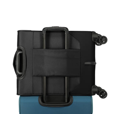 Travelite Umbria - 4 - Rollen - Kabinentrolley S 55 cm erw. (black) - Markenkoffer