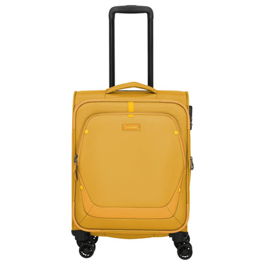 Travelite Umbria - 4 - Rollen - Kabinentrolley S 55 cm erw. (golden glow) - Markenkoffer