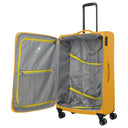 Travelite Umbria - 4 - Rollen - Trolley L 77 cm erw. (golden glow) - Markenkoffer