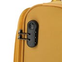 Travelite Umbria - 4 - Rollen - Trolley L 77 cm erw. (golden glow) - Markenkoffer