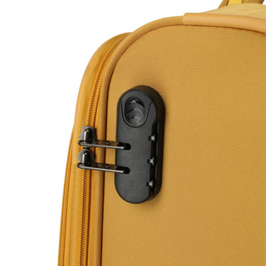 Travelite Umbria - 4 - Rollen - Trolley L 77 cm erw. (golden glow) - Markenkoffer