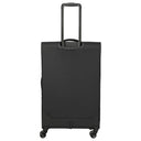Travelite Umbria - 4 - Rollen - Trolley L 77 cm erw. (schwarz) - Markenkoffer