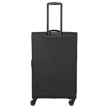Travelite Umbria - 4 - Rollen - Trolley L 77 cm erw. (schwarz) - Markenkoffer