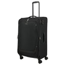 Travelite Umbria - 4 - Rollen - Trolley L 77 cm erw. (schwarz) - Markenkoffer
