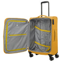 Travelite Umbria - 4-Rollen-Trolley M 67 cm erw. (golden glow) - Ansicht 8