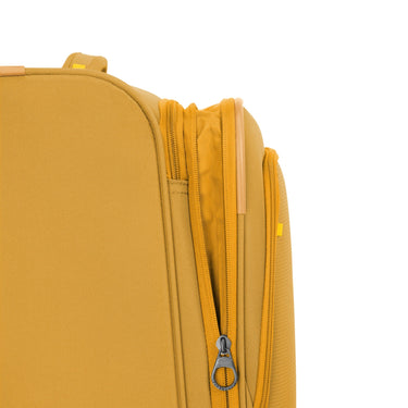 Travelite Umbria - 4-Rollen-Trolley M 67 cm erw. (golden glow) - Ansicht 9