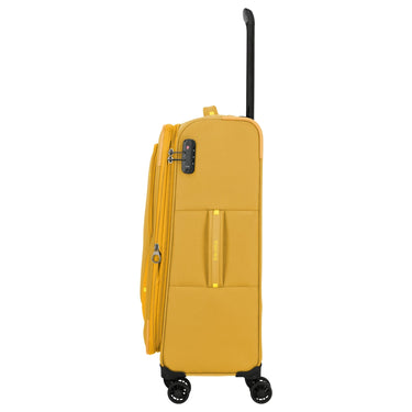 Travelite Umbria - 4-Rollen-Trolley M 67 cm erw. (golden glow) - Ansicht 3