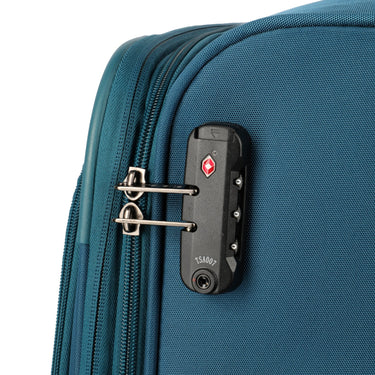 Travelite Umbria - 4-Rollen-Trolley M 67 cm erw. (petrol) - Ansicht 10