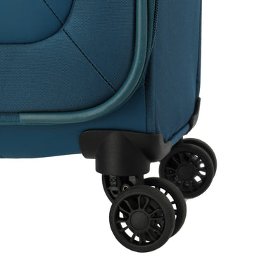 Travelite Umbria - 4-Rollen-Trolley M 67 cm erw. (petrol) - Ansicht 11