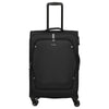 Travelite Umbria - Trolley mediano con 4 ruedas 67 cm ampliable (Color: negro)