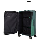 Travelite Viia - 4 - Rollen - Trolley L 77 cm erw. (Eukalyptus) - Markenkoffer