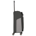 Travelite Viia - 4 - Rollen - Trolley M 67 cm erw. (Schiefer) - Markenkoffer