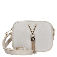 Valentino Bags Divina SA - Umhängetasche 17 cm (platino) - Markenkoffer