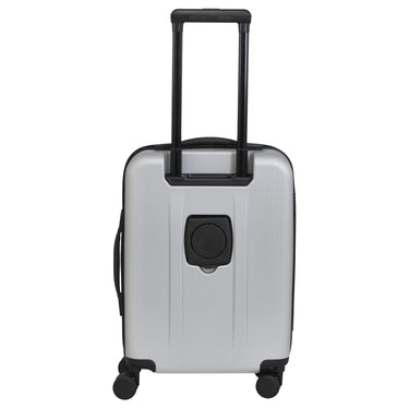 Valentino Bags Explorer Carry On - 4 - Rollen - Kabinentrolley mit Getränkehalter 53 cm USB (silver) - Markenkoffer