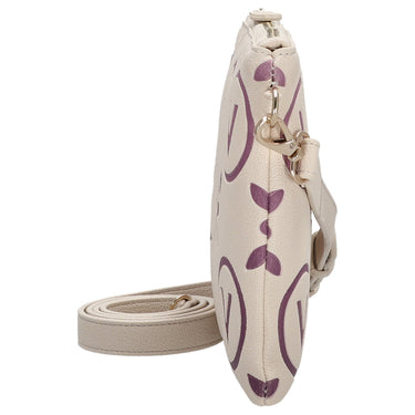 Valentino Bags Samba Re Print - Umhängetasche (ecru/rosa) - Markenkoffer