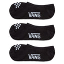 Vans Women's Classic 3 Paar - Socken (black white, 31,5-36)