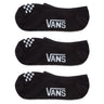 Vans Women's Classic 3 Paar - Socken (black white, 31,5-36)