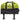 Vaude Bike Bags Trailguide II 3 - Rahmentasche (Bikepacking) 28 cm (bright green/black) - Markenkoffer