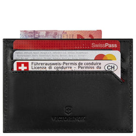 Victorinox Altius Alox Slim Card Case - Kreditkartenetui 3cc 10 cm RFID (black) - Markenkoffer