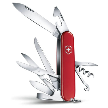 Victorinox Schweizer Offiziersmesser "Huntsman" 9.1 cm (rot) - Ansicht 2