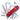 Victorinox Schweizer Offiziersmesser "Ranger" 9.1 cm (rot) - Markenkoffer