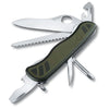 Victorinox - Cuchillo Suizo "Soldatenmesser 08" 11.1 cm (verde negro)