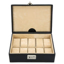 Windrose Beluga - Uhrenkoffer 24.5 cm (schwarz) - Markenkoffer