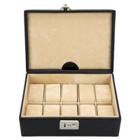 Windrose Beluga - Uhrenkoffer 24.5 cm (schwarz) - Markenkoffer