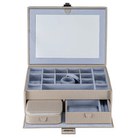Windrose Corbello - Schmuckkoffer L 28 cm (taupe) - Markenkoffer