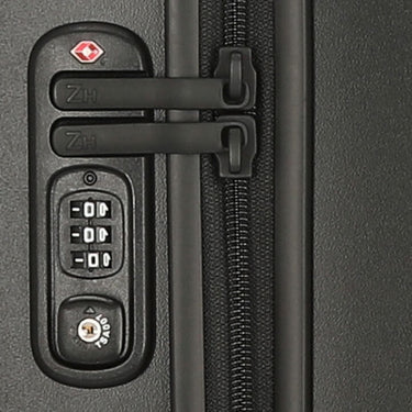 Zero Halliburton Edge Light - 4 - Rollen - Trolley 78 cm (black) - Markenkoffer