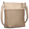 zwei Jana J12 - Bolso de hombro 33 cm (color: avellana)