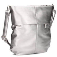 zwei Mademoiselle M12 - Schultertasche 32 cm (silver) - Ansicht 2
