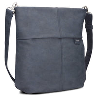 zwei Mademoiselle M140 - Schultertasche 35 cm (nubuk-blue)