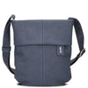 zwei Mademoiselle M45 - Schultertasche 22 cm (nubuk-blue)