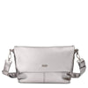 zwei Mademoiselle M60 - Bolso bandolera 33 cm (plata)