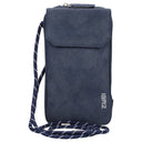 zwei Mademoiselle MP30 - Handytasche 19 cm (nubuk - blue) - Markenkoffer
