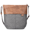 zwei Olli OT12 - Bolso de hombro 32 cm (stone)